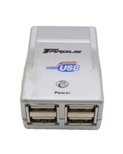 Targus Ultra Mini USB Hub 2.0 4 Port Silver PAUH210 VINTAGE RETRO