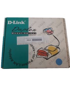 D-LINK DE-621 POCKET LAN ADAPTER PRINTER PARALLEL PORT CARD w/ Retail Box