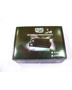 8 PORT FAST ETHERNET SWITCH NETWORK LAN HUB DESKTOP 10/100 WIRETEK WTEH800S