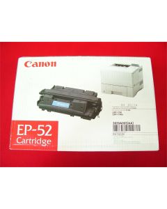 CANON EP-52 GENUINE ORIGINAL BLACK TONER CARTRIDGE LBP-1760 LBP-1760E 1760E2