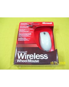 MICROSOFT WIRELESS WHEEL MOUSE PS2 RETAIL BOX COLLECTORS TRACKBALL RECEIVER PS/2