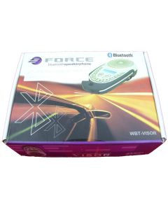 Bluetooth Wireless Handsfree Car Kit Speakerphone Speaker Visor Clip Drive FORCE