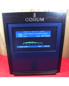 17" LCD Display Digital Signage Picture Frame Monitor Speaker Media Player RETRO