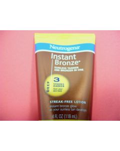 NEUTROGENA INSTANT BRONZE SUNLESS TANNER BRONZER LOTION CREAM TAN VERY RARE