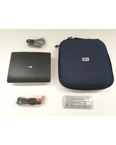 PORTABLE DVD PLAYER CAR IN-CAR 7" LCD SWIVEL SCREEN DISPLAY BLACK LG DP351G