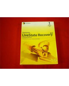 SYMANTEC BACKUP DATA RECOVERY SOFTWARE PC LIVESTATE ADVANCED SERVER V6 1 USER