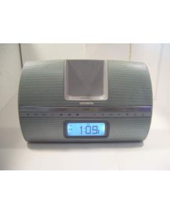 IPOD CLOCK RADIO ALARM DOCK SPEAKER AUDIO SYSTEM MEMOREX M4074 IWAKEUP FM AM