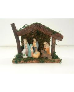 Christmas Nativity Scene Set Christian Religious Handmade Handcrafted Collectors