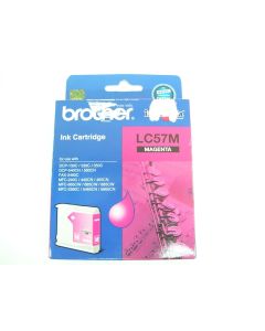 BROTHER LC57M GENUINE MAGENTA INK CARTRIDGE MFC-5460CN MFC-5860CN MFC-685CW