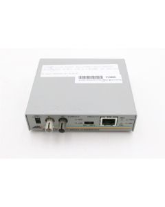 ETHERNET MEDIA CONVERTER RJ45 FIBRE OPTIC UTP FIBER ALLIED TELESYN AT-MC13 ST