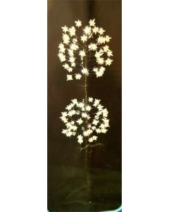 CHRISTMAS TREE XMAS BALL ROUND LED FLASHING LIGHTS COOL WHITE LIGHT 1.3M