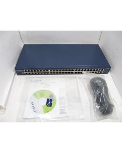 NETGEAR FS705T 48 PORT ETHERNET SWITCH GIGABIT 48-PORT LAN NETWORK 2xGIGABIT
