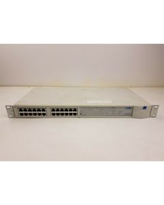 ETHERNET SWITCH 24-PORT 3COM SUPERSTACK II DUAL SPEED HUB 500 RACKMOUNT 1RU
