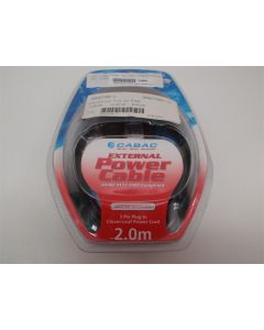 CABAC PWCL2 POWER CABLE 3 PRONG CLOVER-LEAF 2M NEW