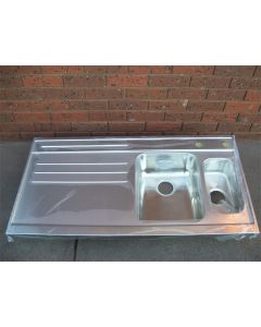 KITCHEN SINK BLANCO 1 1/2 BOWL 60CM CABINET COUNTERTOP OVERMOUNT BAXIS6SMR CONNO
