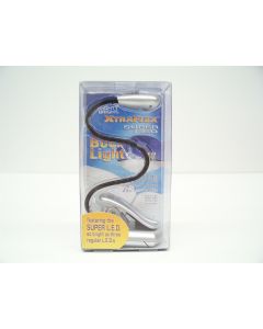 FLEXIBLE LED LIGHT READING PORTABLE TRAVEL BBQ CLIP ON BEDSIDE TABLE BOOK FLEX