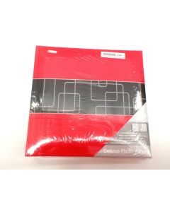 4x6 PHOTO ALBUM 4 x 6 4x6" DELUXE 4"x6" 10x15 10 x 15 CM BOUND RED 200 PHOTOS