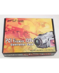 IEEE 1394A CONTROLLER CARD + USB 2.0 PCI HOST ADAPTOR