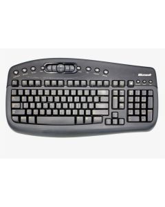 MICROSOFT WIRELESS MULTIMEDIA KEYBOARD 1.1 RETRO VINTAGE COMPUTING
