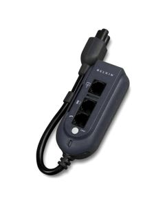 LAPTOP SURGE PROTECTOR POWER NOTEBOOK TELEPHONE MODEM TRAVEL BELKIN F5C791AUC6