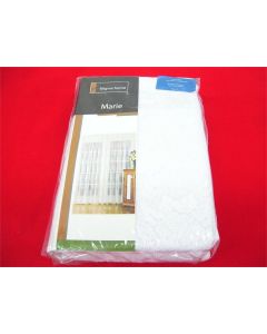  LACE CURTAIN SHEER WINDOW DOOR DRAPE FABRIC HOME 300 X 213CM FILGREE MARIE