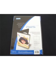 MATTE MATT DVD CASE COVER STORAGE INSERTS INKJET PRINTER A4 LASER AO-INSERTS 25