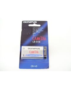 OLYMPUS LB-01E CR-V3 GENUINE ORIGINAL LITHIUM ION LI-ON BATTERY 3V CAMERA