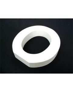 WOODEN LOWER CASE LETTER O WHITE PARTY EVENT WEDDING RECEPTION ENGAGEMENT SIGN