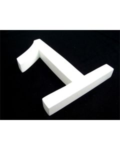 WOODEN HOUSE NUMBER NUMERAL 1 WHITE PARTY EVENT WEDDING RECEPTION ENGAGEMENT