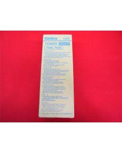KONICA MINOLTA L6BW GENUINE BLACK TONER CARTRIDGE ORIGINAL 7033 7040 7045