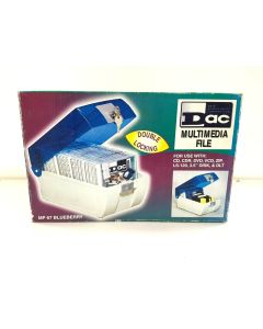 STORAGE CABINET BOX MEDIA 3.5" FLOPPY DISK LT CD DVD CDR VCD ZIP LS120 FILE