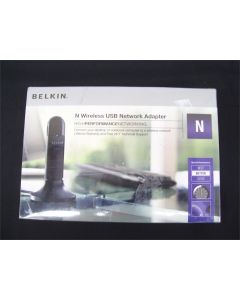 WIRELESS WFI USB NETWORK ADAPTER DONGLE BELKIN F5D8053AU N 802.11N 802.11G B