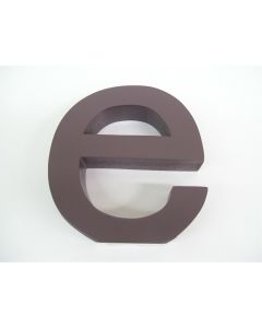 WOODEN LOWER CASE LETTER E CHOCOLATE PARTY EVENT WEDDING RECEPTION ENGAGEMENT