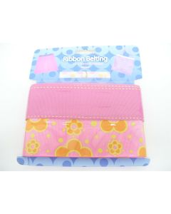 BELTING TRIM RIBBON TRIMS POLYESTER PRINTED MULTICOLOUR SEWING SEW CRAFT 38MM