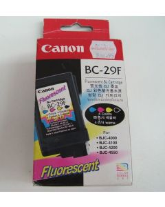CANON BC-29F GENUINE COLOUR INKJET CARTRIDGE FLUORESCENT BJC-4000 BJC-4500