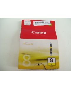 CANON BCI-8Y GENUINE YELLOW INK CARTRIDGE IP4200 IP6700D PRO9000 MP500 MP970