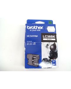 BROTHER LC38BK GENUINE BLACK INK CARTRIDGE DCP-145C DCP-165C MFC-250C MFC-290C