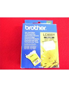 BROTHER LC800Y GENUINE YELLOW INK CARTRIDGE MFC-3220C MFC-3820CN MFC-3420C