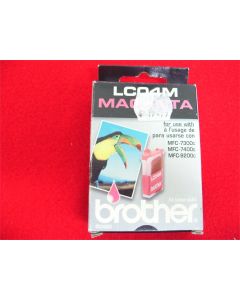 BROTHER LC04M GENUINE MAGENTA INKJET INK CARTRIDGE MFC-7300C MFC-7400C MFC-9200C