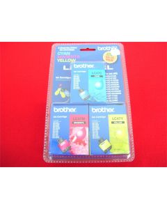 BROTHER LC47CL LC47C LC47M LC47Y GENUINE INK CARTRIDGE MFC-5840CN MFC-640CW