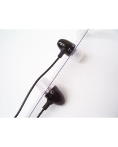 EARPHONES EARBUDS HEADPHONES LIGHTWEIGHT SPORT GYM BLACK BASS HEADSET CYGNETT