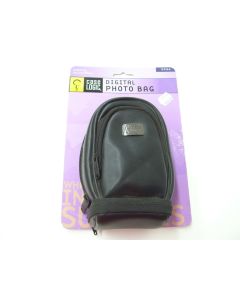 DIGITAL CAMERA COMPACT CASE POUCH BAG PADDED TRAVEL CASELOGIC DC54 BLACK