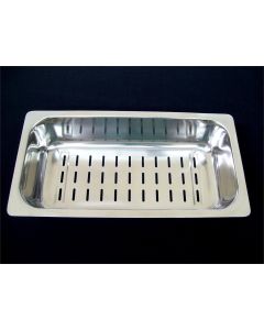 BLANCO STAINLESS STEEL SINK FOOD KITCHEN COLANDER DRAINER STRAINER STATURACOLSS