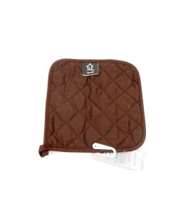 Pot Holder Heat Resistant Oven Mitts Cotton Brown Potholder Decorative