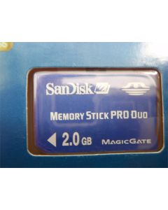 MEMORY STICK PRO DUO SANDISK PSP SDMSPD-2048-P60 2GB PLAYSTATION PORTABLE