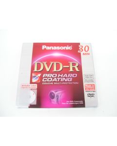 PANASONIC DVD-R CAMCORDER DISC LM-RF30E  30MIN SINGLE SIDED 1.4GB DVD CAMERA