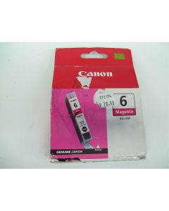 CANON BCI-6M GENUINE MAGENTA INK CARTRIDGE IP8500 I860 I990 I9950 S9000 MP760