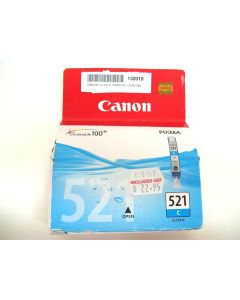 CANON CLI-521C GENUINE CL-521 CYAN INK CARTRIDGE IP3600 MP630 MP980 MP540 IP4600