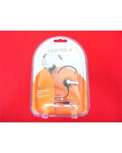 CLIP ON EARPHONES EARBUDS LIGHTWEIGHT SPORT GYM PREMIUM BASS HEADSET CYGNETT