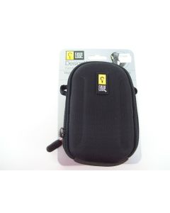 DIGITAL CAMERA COMPACT CASE POUCH BAG PADDED TRAVEL CASELOGIC QPB-3 BLACK